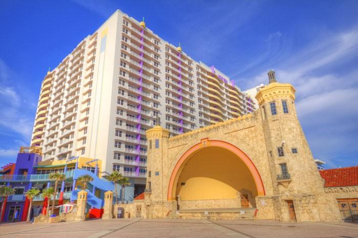 16Th Floor 1 Bedroom Resort Condo Direct Oceanfront Wyndham Ocean Walk Resort Daytona Beach 1605 Kültér fotó